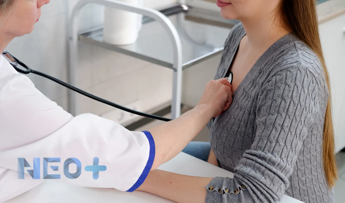 пациент на приёме у врача